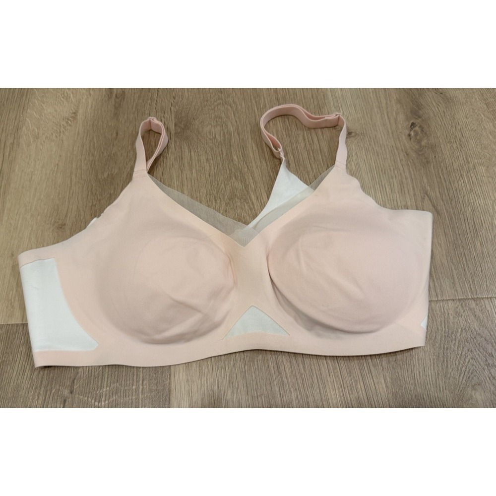 Honeylove Wireless Crossover Bra Size Large Bestseller Peach